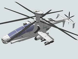 超精细<em>直升机</em>模型 Helicopter(40)